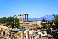 Temple à Corinthe_Grèce