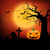 vector-halloween-background-with-pumpkin-and-spooky-tree