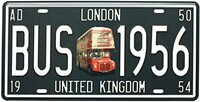 10-London-Souvenir-License-Plate