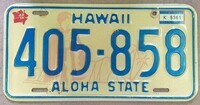Plaque-immatriculation-americaine-Hawaii-A4