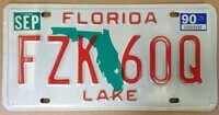 Plaque-immatriculation-americaine-Floride-map-rouge_2
