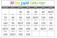 squat challenge