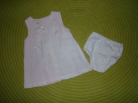 Petite Robe+Culotte/Bloomer BABY DIOR - Taille 3 mois - 20€
