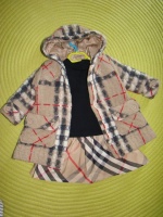 Manteau en laine BURBERRY - Taille 12 mois