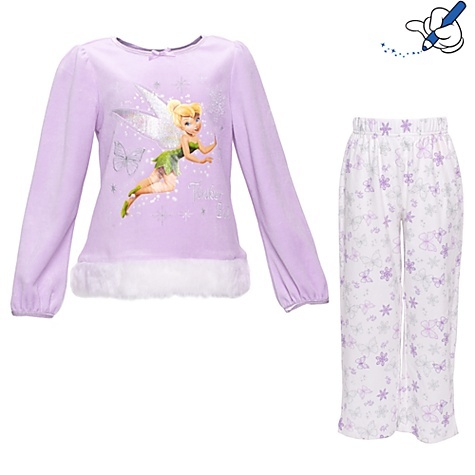 Pyjama Fée Clochette en taille 2-3 ans