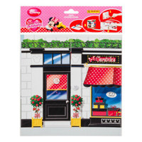 35 Stickers Minnie + Méga scène en carton + Coloriage