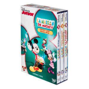 Coffret 3 DVDs - Maison de Mickey