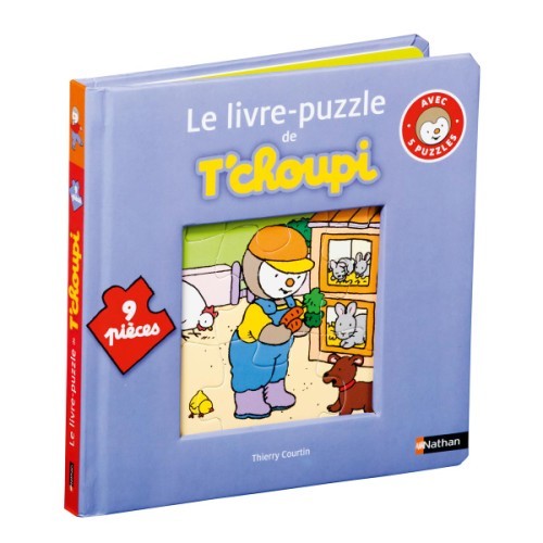 Le livre puzzle de Tchoupi