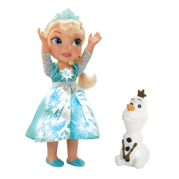 Poupée Elsa avec Olaf pour Zélie