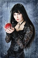 16240630-gothic-girl-Stock-Photo
