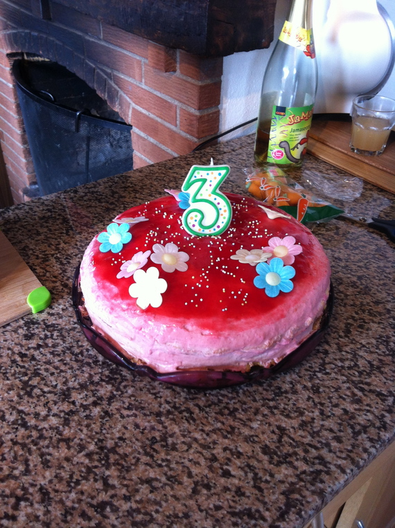 Gâteau 3 ans