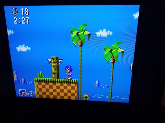 Sonic sur Master System II