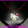 Collier chat 8 € coeur rouge