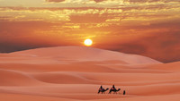 Sahara-Desert-Sunset-Picture