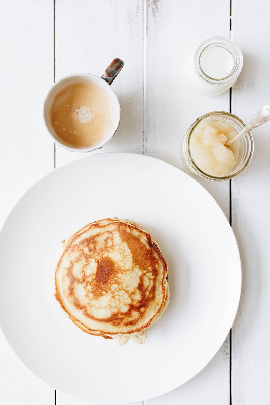 Buttermilk Pancakes with Pear Jam3-1
