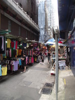 Dans les rues de Hong Kong