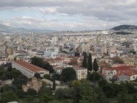 Vue sur Athènes