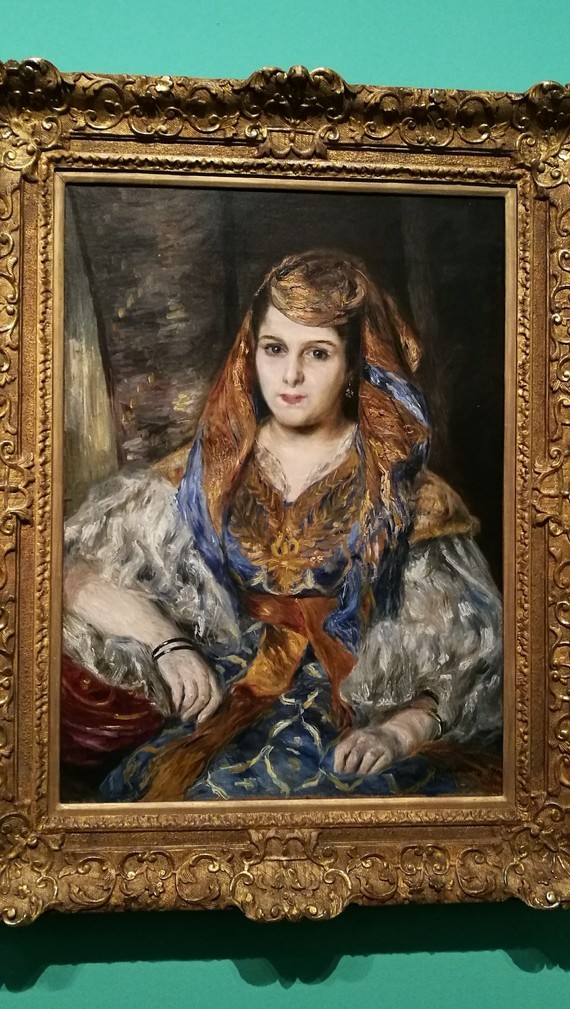 RENOIR "Portrait de Mme Clémentine Stora en costume algérien", dit aussi "L’Algérienne" 1870