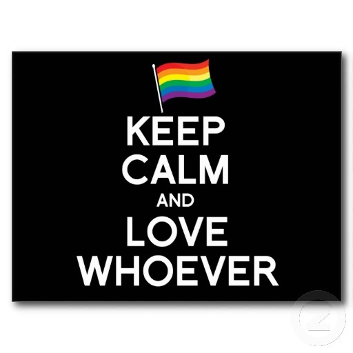 keep calm and love whoever