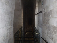 Abbaye de Montmajour - Passerelle en verre