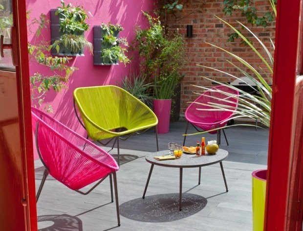Petite Table Basse Terrasse Balcon Patio Sol Bois 300 Idees Deco