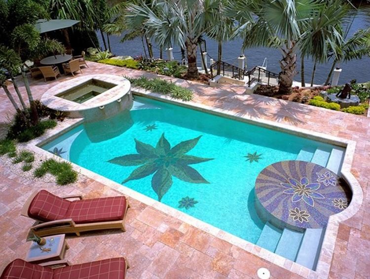 Piscine Exterieur Dessins Exotiques Motifs Orientaux Villa Design Piscines De Reves Etre Soi Photos Club Doctissimo