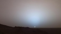 Photographie 4 - Coucher de soleil sur Mars
