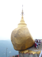 Myanmar - Lac Inlé - Heho -Vol sur Yangon - Rocher d'Or - 10 Fév 2015 - P1090486