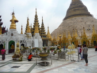 Myanmar - Yangon - Pagode Shwedagon - 02 Fév 2015 - P1080912