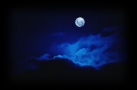 Ciel nuit lune