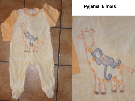 pyjama 6 mois
