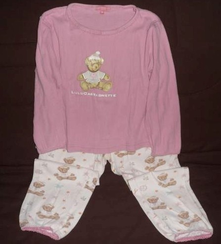 pyjama fille 5 ans MarieBonnifay ( Lulu castagnette )