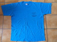 1e Taille L tee shirt Active wear bleu électrique