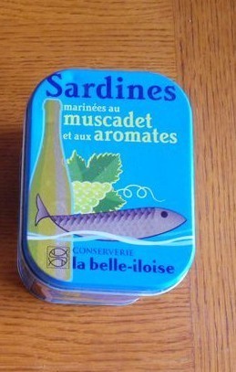 2€ Boite sardine la belle iloise Personne de Paris