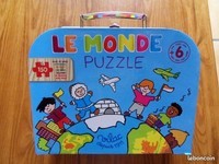 8€ puzzle comme neuf le monde de vilac