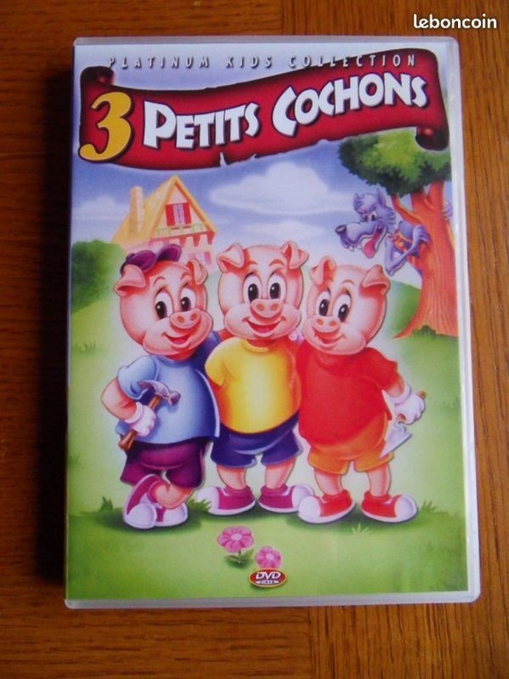 1€ DVD 3 p'tits cochons