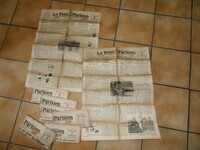 10€ le 03.07.20 10 journaux de 1943 (parisien )