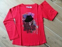 2€ T-Shirt Manches longues Taille 8 Ans