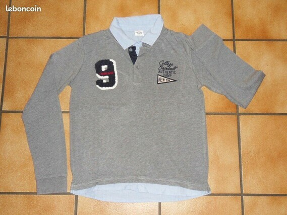 4€ Polo TAO taille 12 Ans