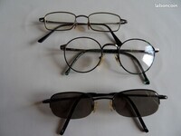 5€ Lot de 3 paires de lunettes Dahia L LBC le 13-08-23