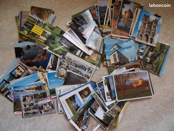 10€ Lot de + 330 Cartes postales Vintages Josée G LBC le 08-09-23