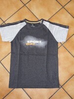 2€ T-Shirt MC Gris SPORT WAY Taille 14 ANS