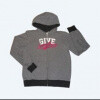 2€ Gilet Sweat gris à capuche GIVE EVERYTHING Taille 14 Ans