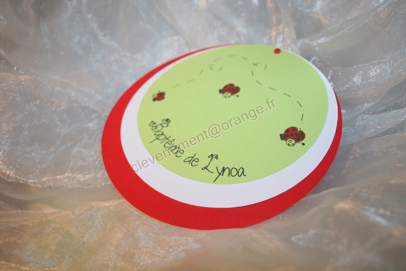 Bapteme Coccinelles Bapteme Forum Famille