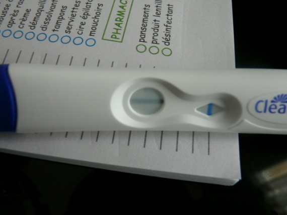 clearblue + ou - , aidez moi svp