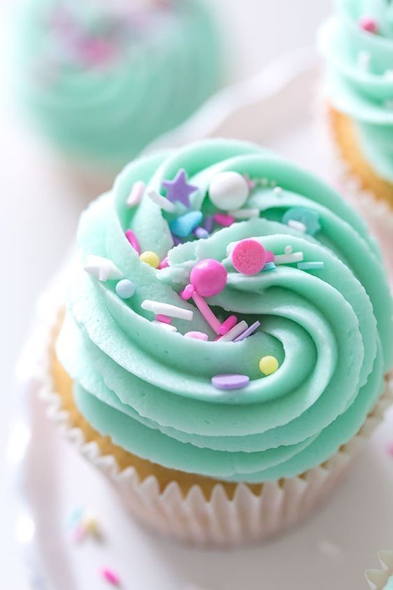 cup cakes menthe