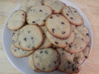 Cookies pépites de chocolat et vanille