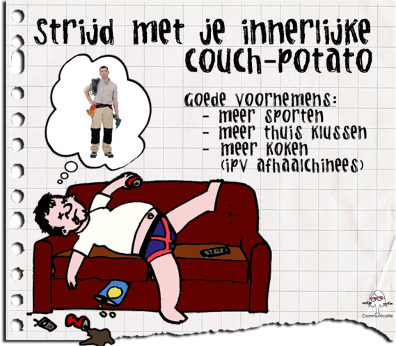 Voornemens : strijd met je innerlijke couch-potato!