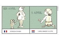 1 april, kikker in je bil ! / Poisson d'avril !