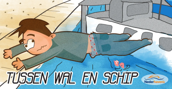 Tussen Wal En Schip Vallen